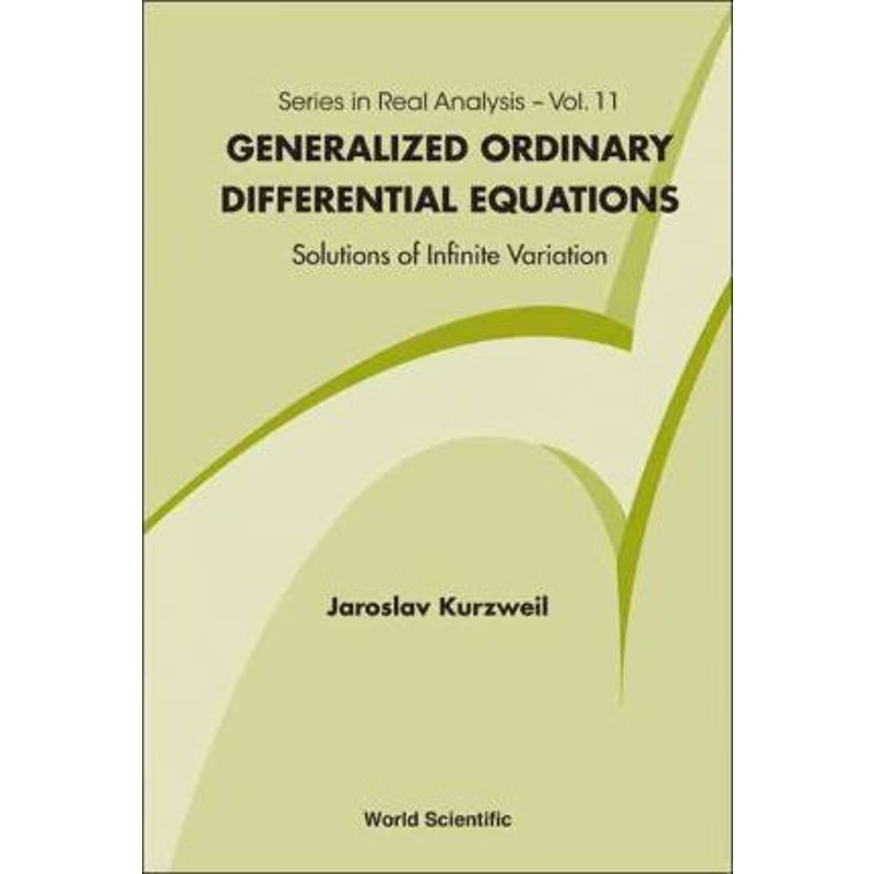 按需印刷Generalized Ordinary Differential Equations[9789814324021]