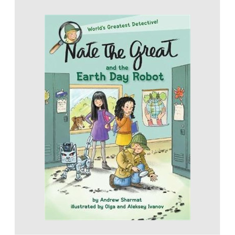 英文原版 Nate the Great and the Earth Day Robot 原版进口图书籍【上海外文书店】