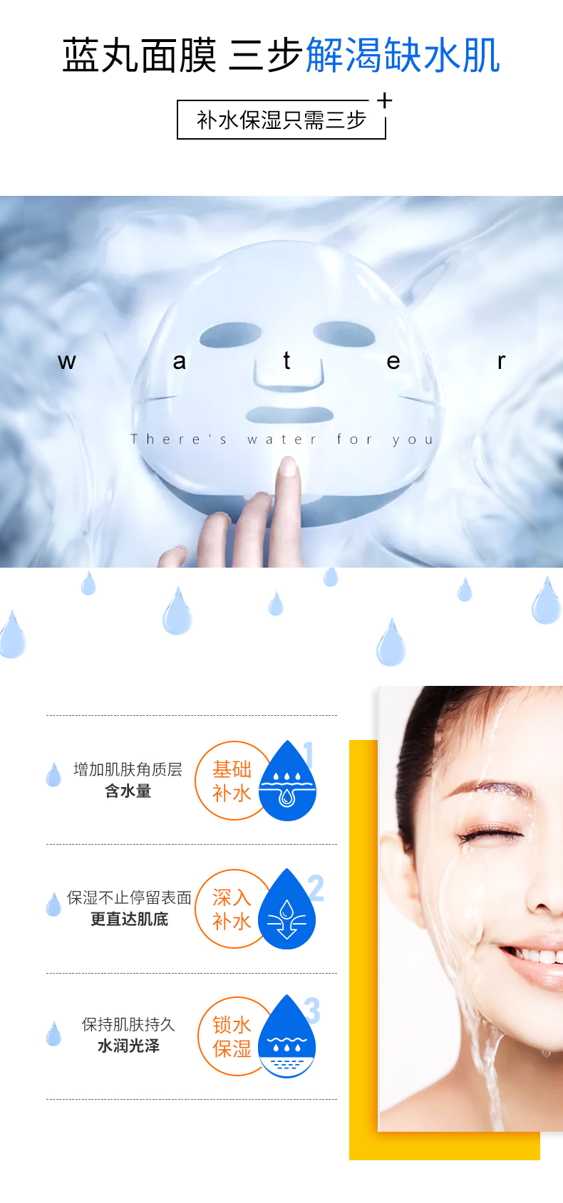 蒂佳婷（Dr.Jart+） 面膜女男补水保湿舒缓修复药丸面膜清洁蓝丸绿丸黑丸2盒/10片 蓝丸2盒/10片+锁水保湿1片