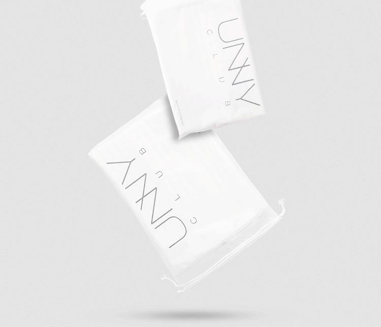 悠宜（unny club）化妆棉卸妆棉湿巾纯棉湿敷专用深层清洁脸部工具干湿两用 200片一包