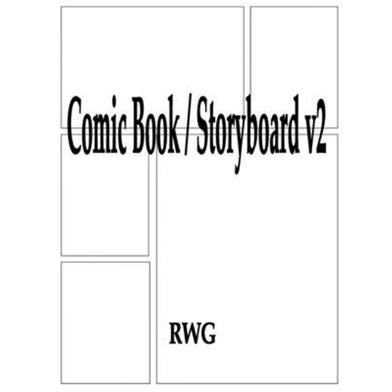 按需印刷Comic Book / Storyboard v2:100 Pages 8.5