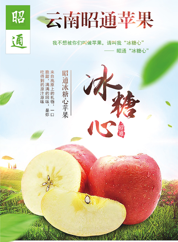 昭通冰糖心丑苹果上市了,脆甜多汁 现采现发