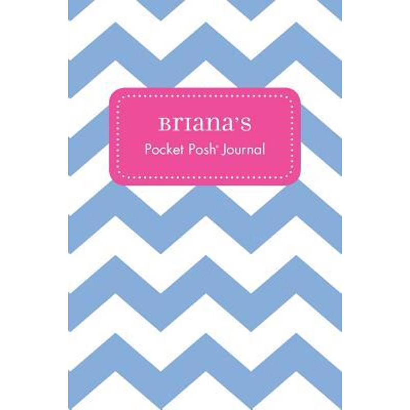 按需印刷Briana's Pocket Posh Journal, Chevron[9781524801243]