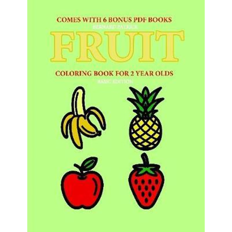 按需印刷Coloring Books for 2 Year Olds (Fruit)[9780244560690]