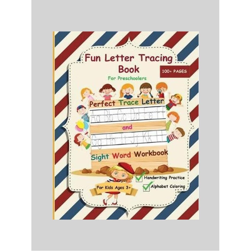 按需印刷Fun Letter Tracing Book For Preschoolers[9781952597121]