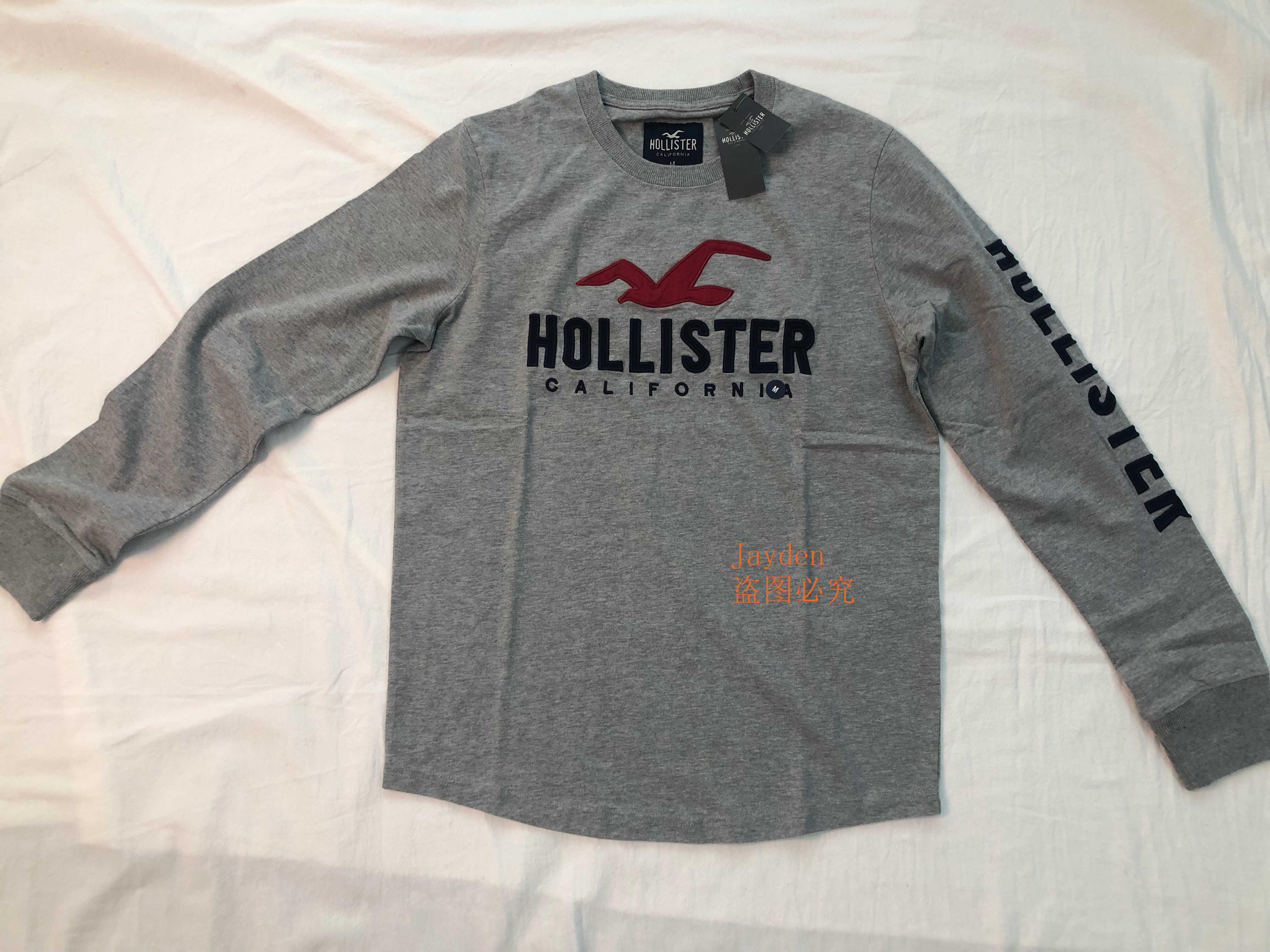 衣服 白色 浅灰色袖子 s  品牌: 鳄铌特(anytour) 商品名称:品牌男装