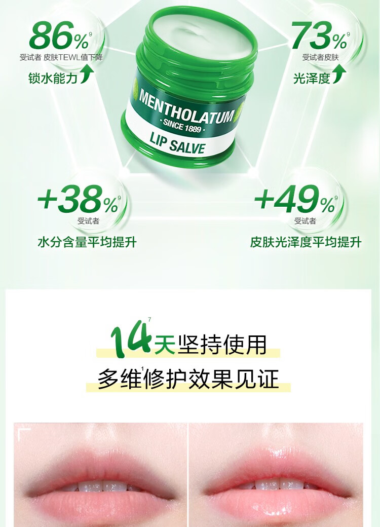 曼秀雷敦唇膏男润唇膏补水保湿冬天防晒男生滋润薄荷 【百年经典】薄荷单支装3.5g