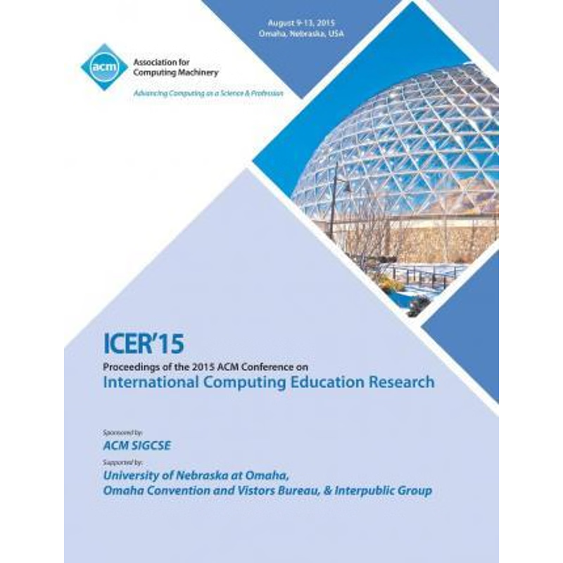 按需印刷ICER 15 International Computer Education Research Conference[9781450338875]