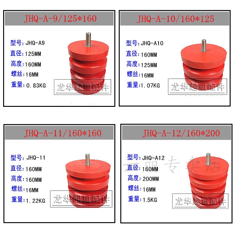 定做聚氨酯缓冲器jhqa系列起重机行车缓冲器电梯缓冲器a1a18jhqa16580