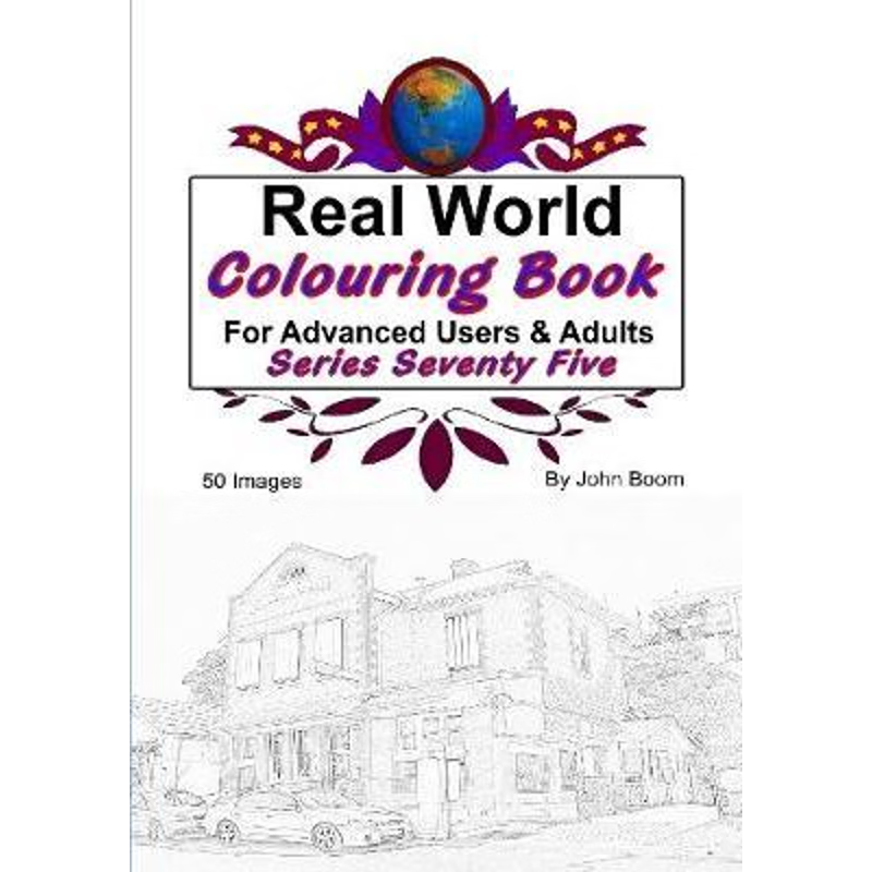 按需印刷Real World Colouring Books Series 75[9780359935949]