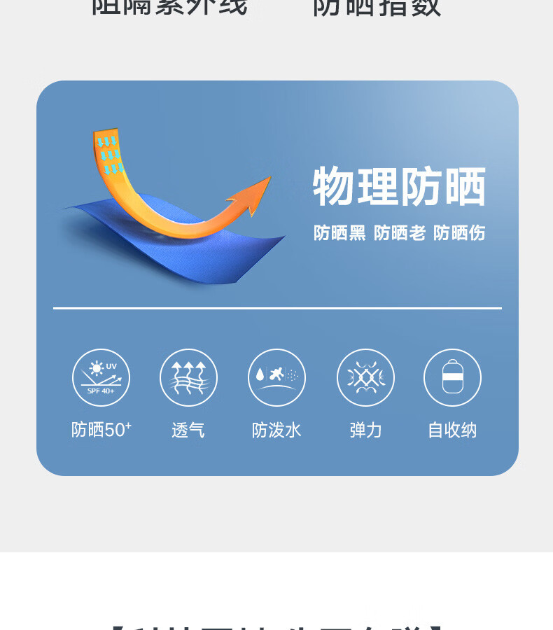 诺诗兰防晒皮肤衣男女春夏户外防泼水防紫外线upf50+弹力透气薄轻盈情侣款防晒服蝉翼外套连帽 海藻绿色-男 175