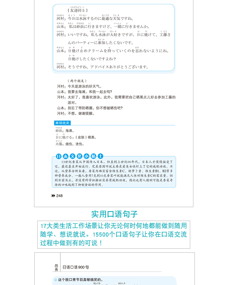 日语口语900句 从入门自学到精通实用日常生活交际旅游常用日语口语大全自学速成书籍学日语口语 摘要书评试读 京东图书