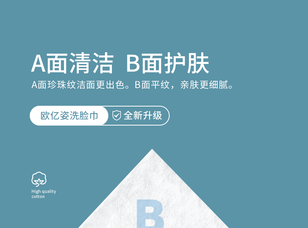欧亿姿（oeiez）洗脸巾一次性抽取式加大加厚珍珠纹便携擦脸巾干湿两用棉柔洁面巾 【拍1件共发20包】珍珠纹洗脸巾