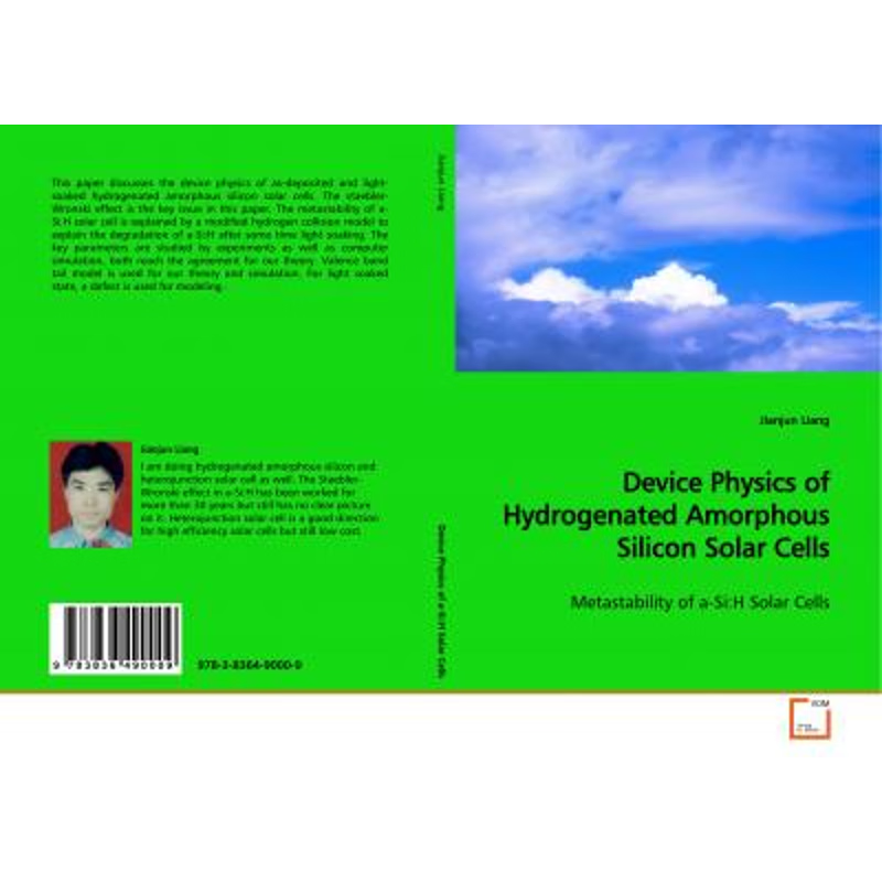 按需印刷Device Physics of Hydrogenated Amorphous Silicon Solar Cells[9783836490009]