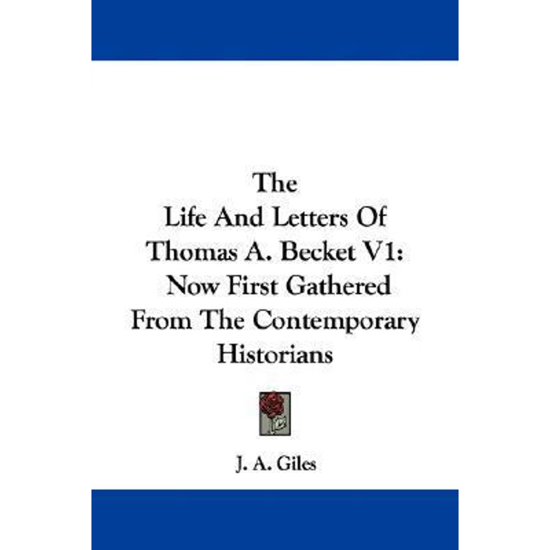 按需印刷The Life And Letters Of Thomas A. Becket V1[9780548313855]