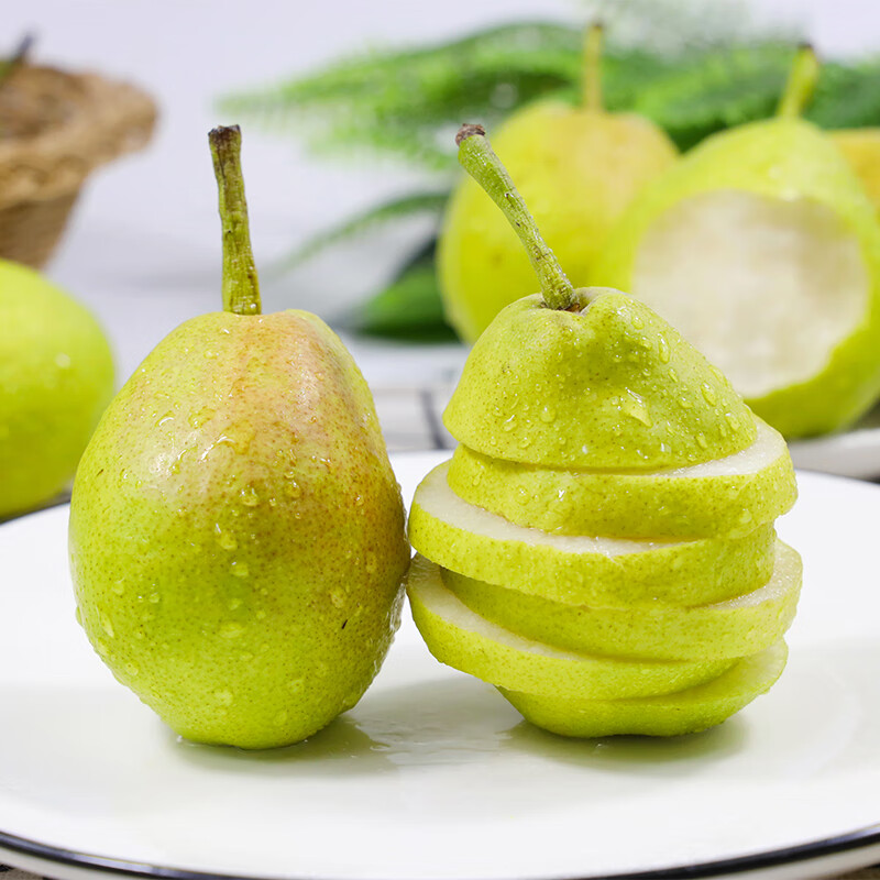 新疆香梨新鲜水果当季孕妇特级应季梨子全母梨2斤10枚装中小果性价比
