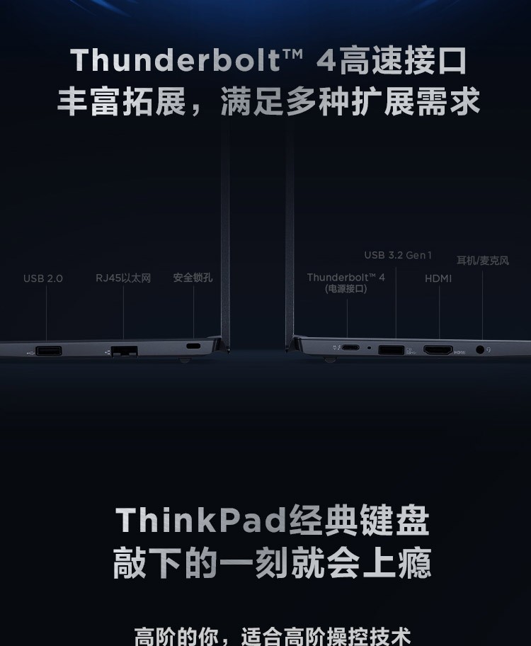 联想ThinkPad E15 2021款 （00CD）15.6英寸轻薄窄边框商务办公游戏笔记本电脑 标配：i5-1135G7 8G  512GB固态 FHD Win10 人脸识别