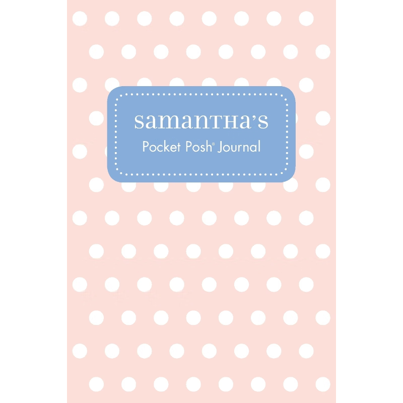 按需印刷Samantha's Pocket Posh Journal, Polka Dot[9781524828332]