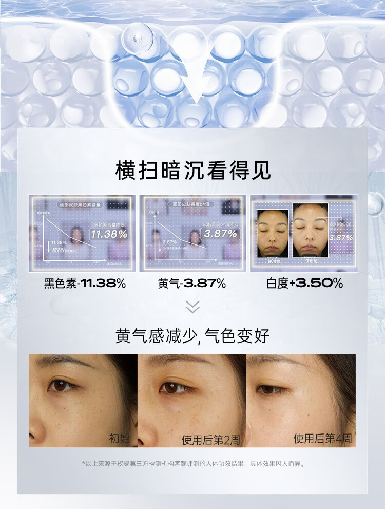 NACO虾青素双抗精华液次抛去暗沉黄提亮肤色抗氧化抗糖改善面部肌肤 虾青素双抗精华次抛5支1.2ML