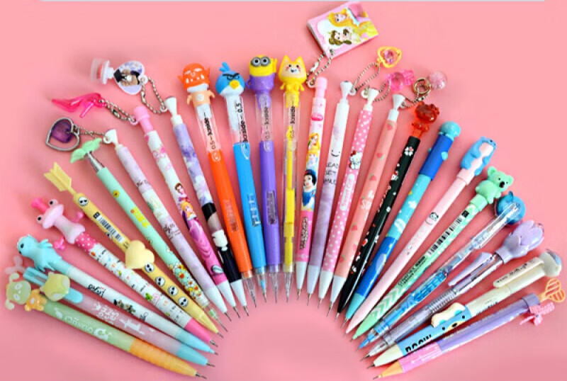 女生儿童可爱自动铅笔 儿童自动铅笔可爱自动笔0.5/0.