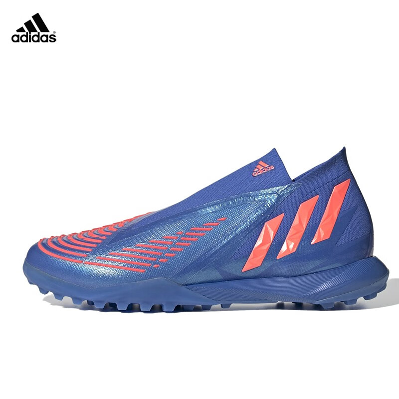 adidas阿迪达斯足球鞋猎鹰predatoredge1tf碎钉高端人造草比赛训练