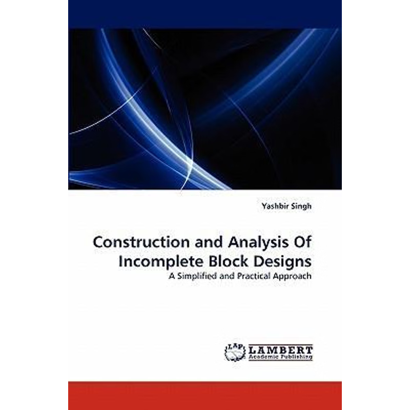 按需印刷Construction and Analysis Of Incomplete Block Designs[9783838390949]