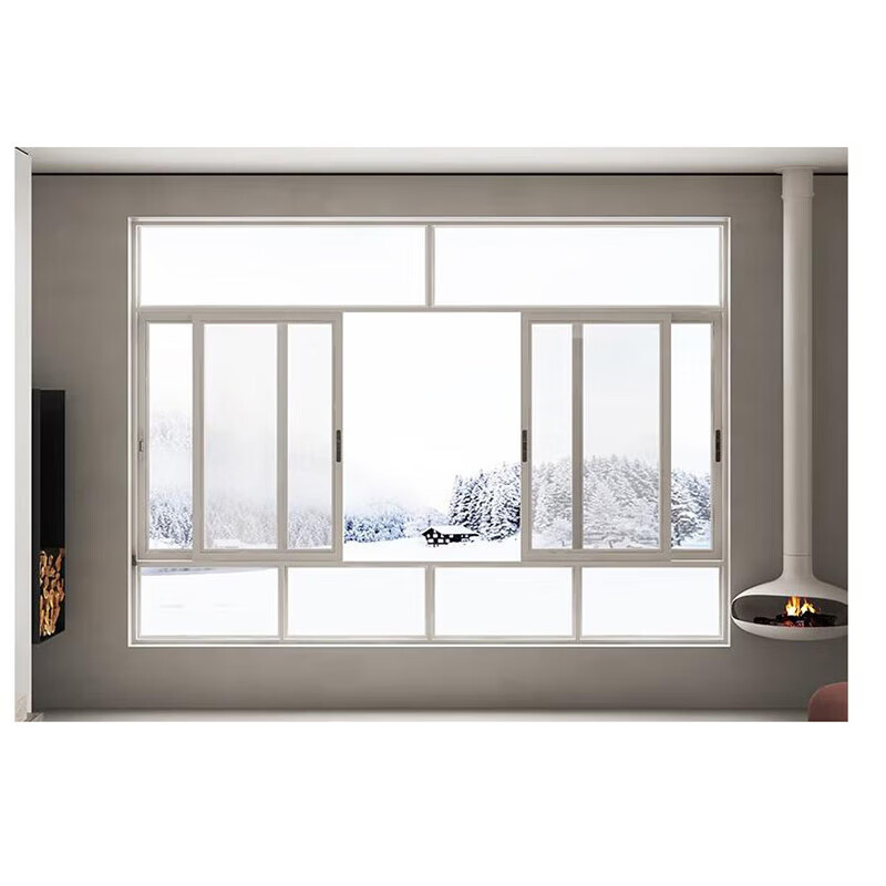 海缘飘移窗 60型断桥铝门窗型材定制可异型一百平米以上含安装
