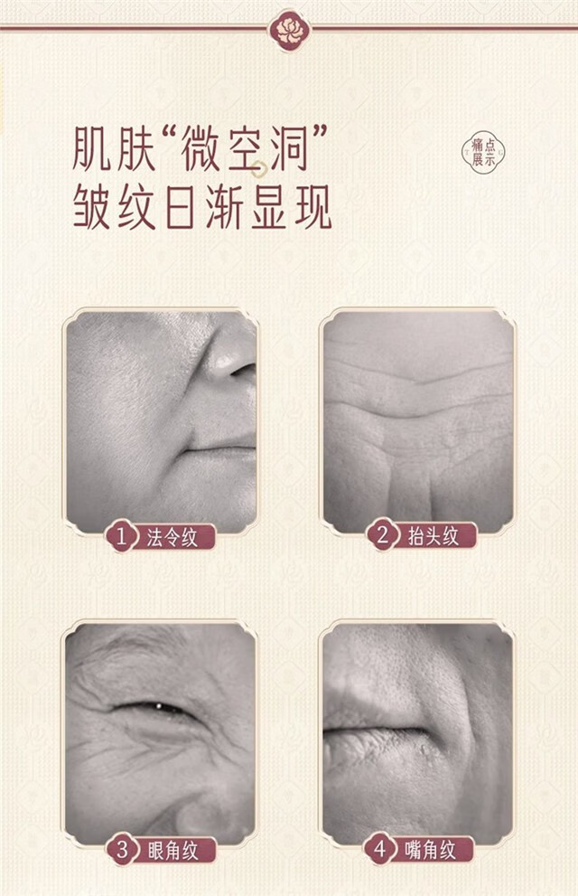 飞天牡丹【抗皱套装】迷奇抗皱淡纹紧致提拉改善细纹补水保湿修护国货 抗皱组合套装