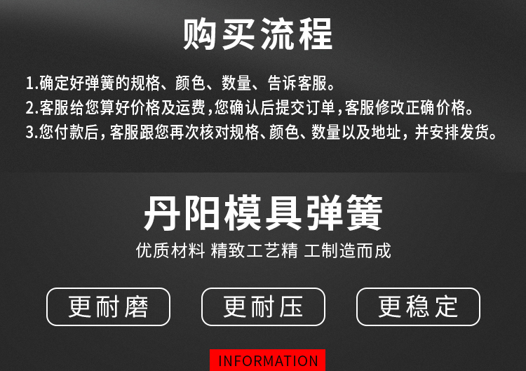 进口合金钢矩形扁线压缩黄蓝红绿棕色耐高温高强度模具弹簧绿色swh轻