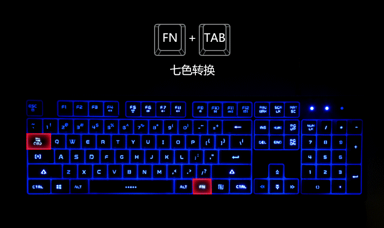 机械手感键盘鼠标套装游戏发光电脑笔记本有线键鼠办公女生 樱花粉