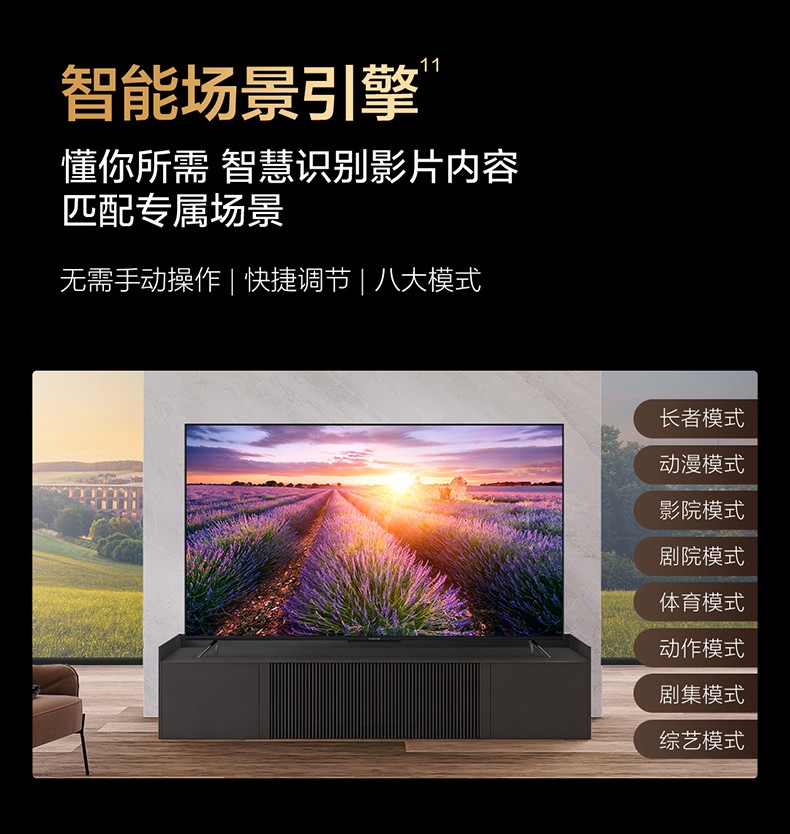 TCL雷鸟电视 S535D AI远场语音 云游戏电视 全面屏 MEMC防抖 液晶平板电视机 以旧换新 65英寸 65S535D 官方标配