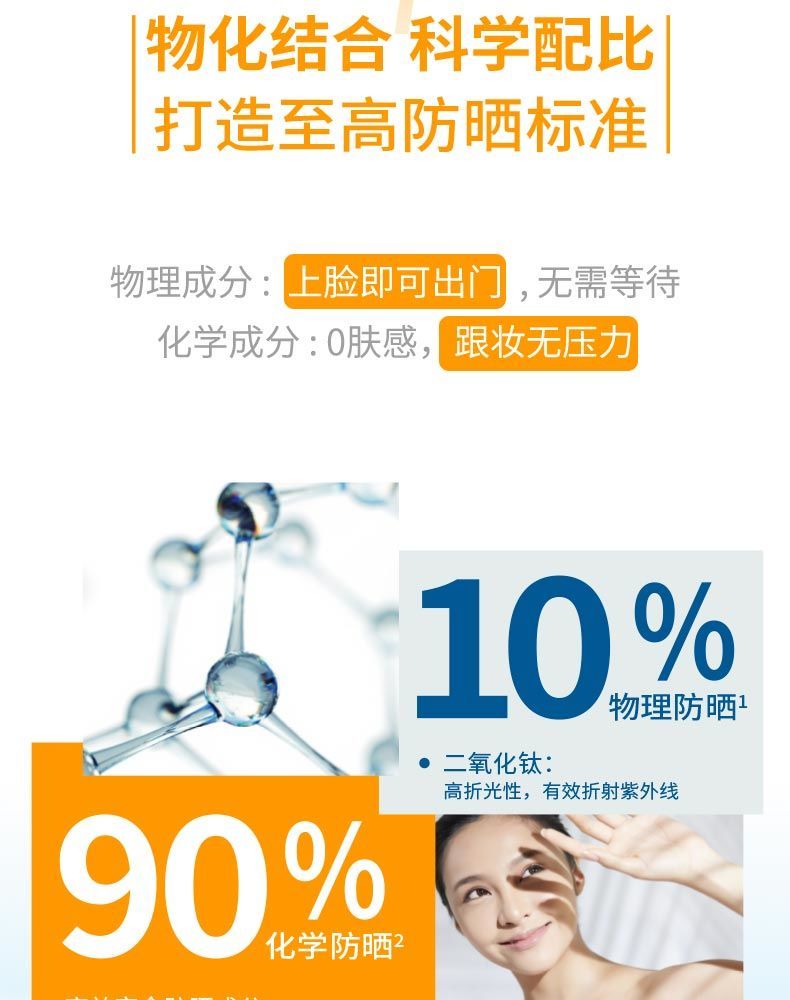 凡士林（Vaseline）晶冻修护防晒霜50ml面部防晒隔离紫外线修护 晶冻养肤防晒霜50ml