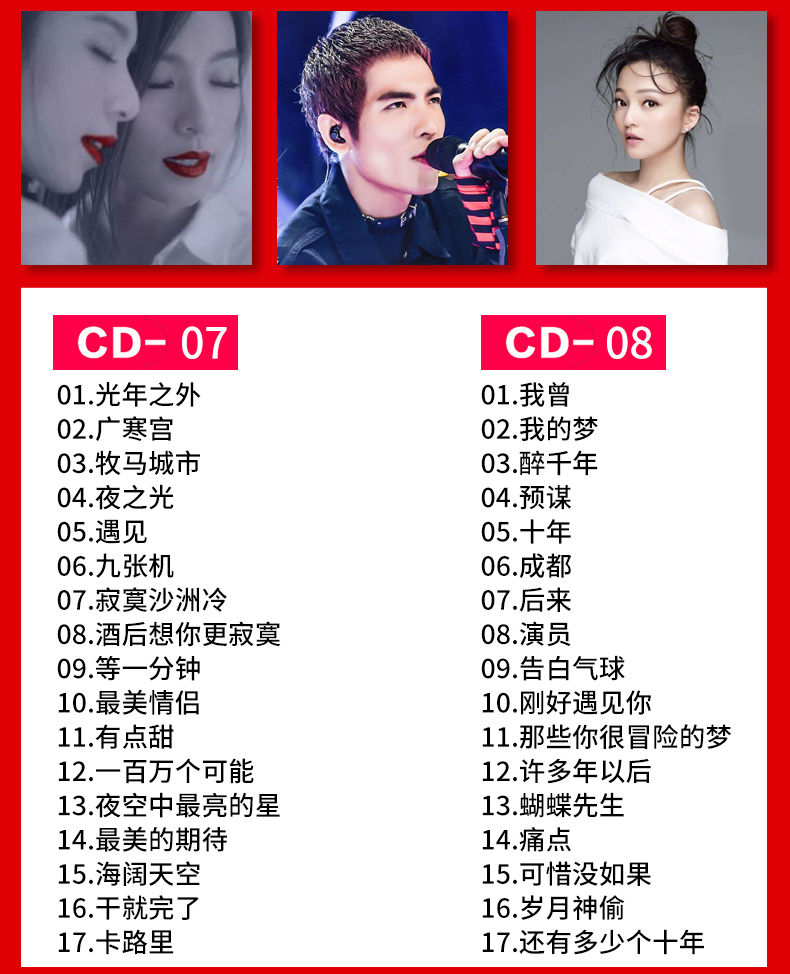2020抖音歌曲车载cd 碟片 车用音乐光盘无损音质流行歌曲汽车歌碟