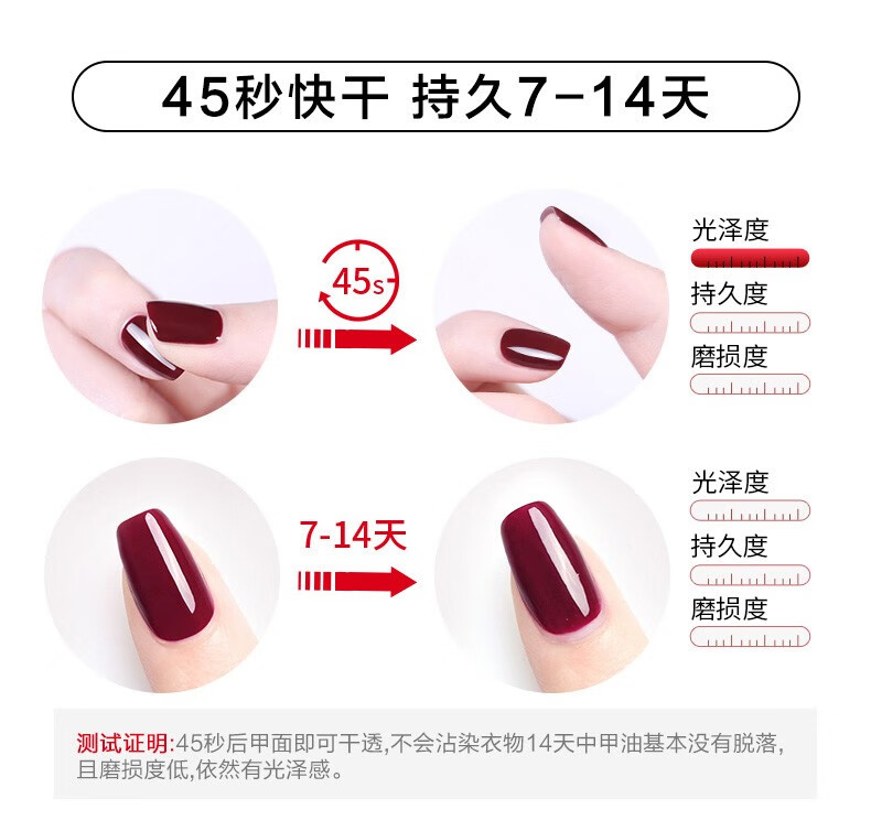 糖果小姐（Miss Candy）【临期】 健康指甲油7ml*2套装无刺激性气味可撕拉秋冬多色可选 SC537 可可醇情 7ml*2