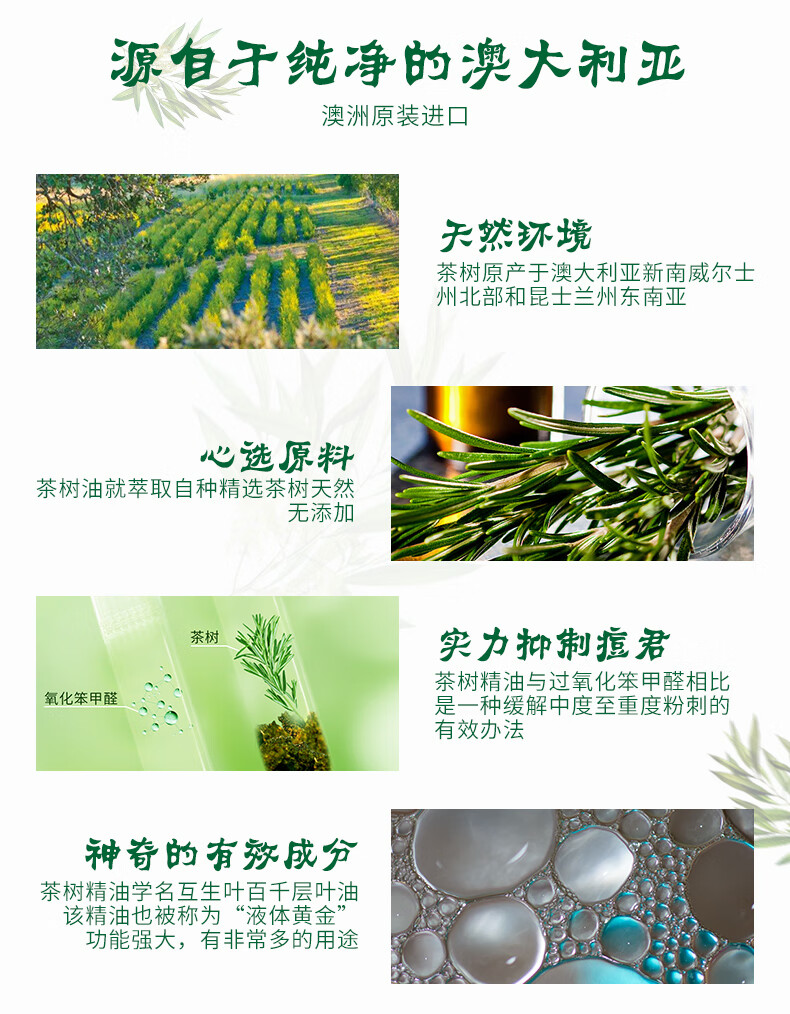 星期四茶树（Thursday Plantation） 星期四茶树精油10ml祛痘溶解黑头粉刺单方精油
