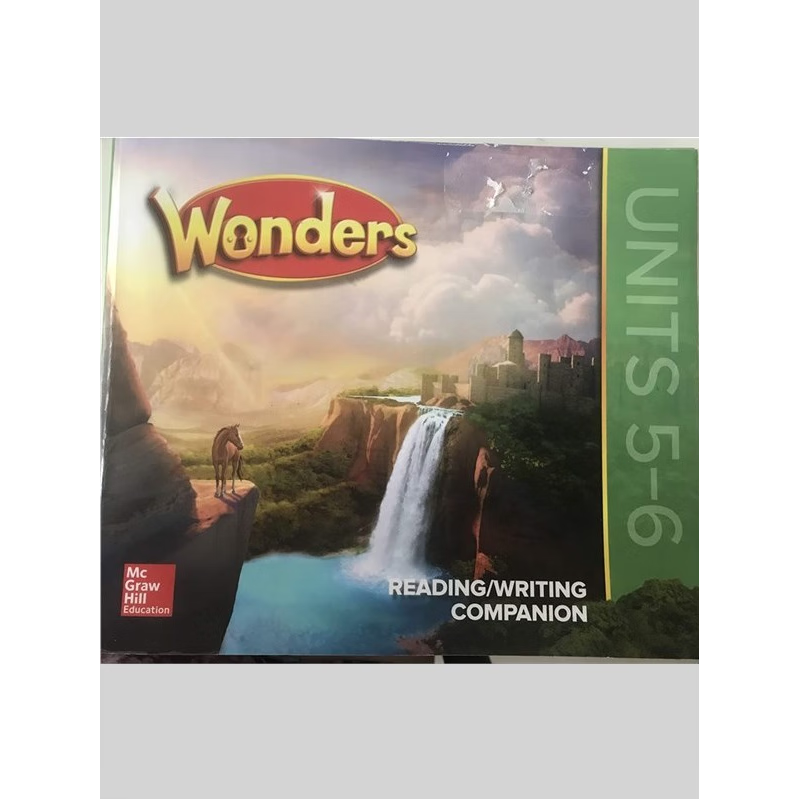 Reading Wonders 2020 Grade 4 Reading/ Writing Companion Units 5 and 6 2020新版 美国加州教材 4年级 英文原版书籍 英语教材