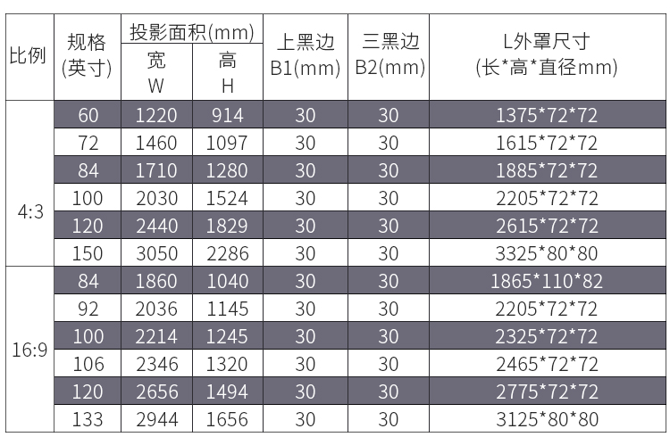 支架幕布120英寸3d高清户外家用移动投影仪屏幕布便携式简易幕布 60