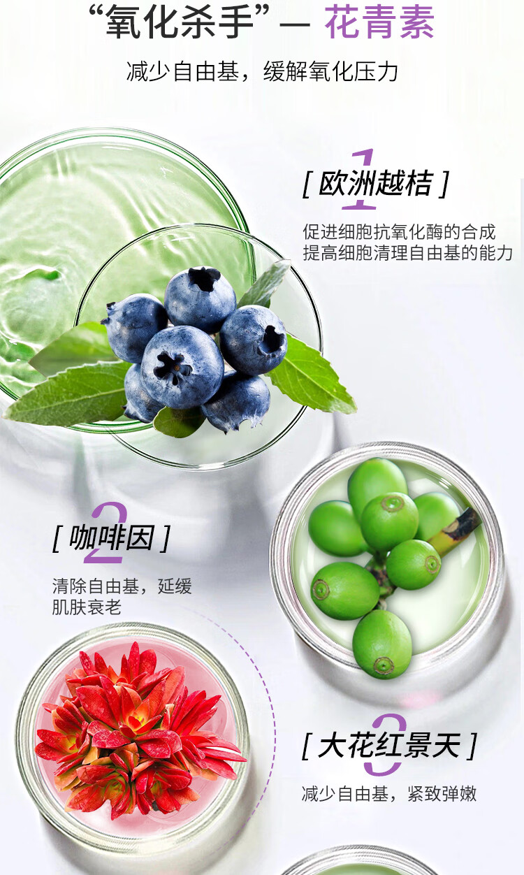 小鲸喜冻干面膜紧致淡纹(花青素)保湿补水敏感肌修护嫩肤 熬夜修护 紧致淡纹【1盒装】