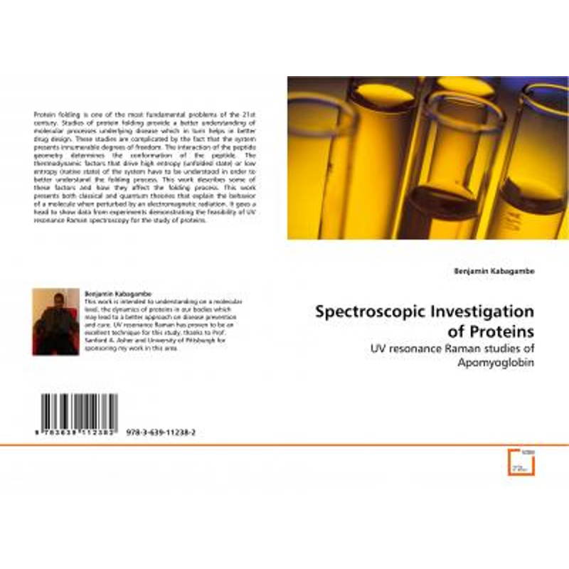 按需印刷Spectroscopic Investigation of Proteins - UV resonance Raman studies of Apomyoglobin[9783639112382]