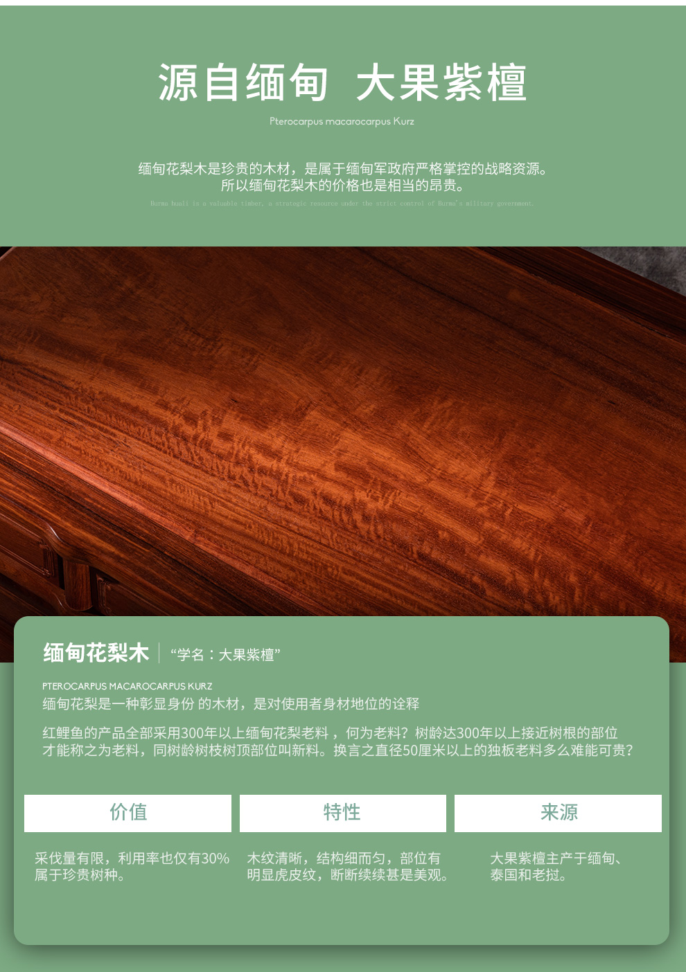 广典红木家具缅甸花梨（学名：大果紫檀）中式实木餐边斗柜 客厅储物收纳柜子 呈祥多宝柜 呈祥多宝柜