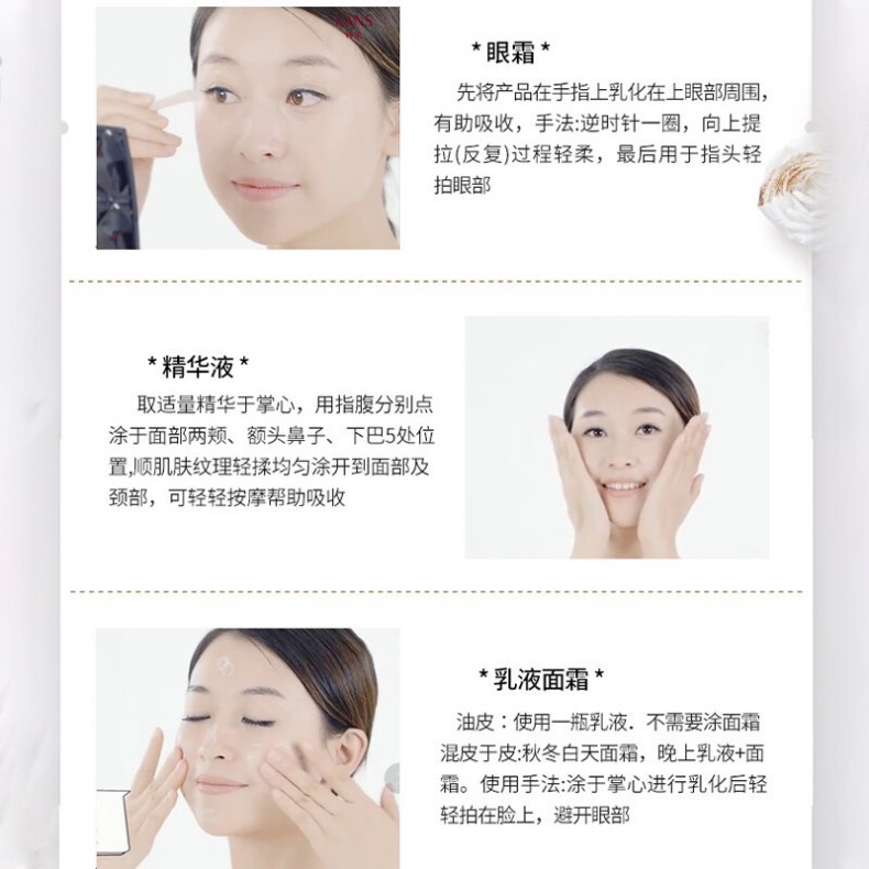 韩束（KanS）【紧致抗皱】韩束套装提拉紧致补水保湿精华聚时光护肤品礼盒 洁面+水+乳+精华