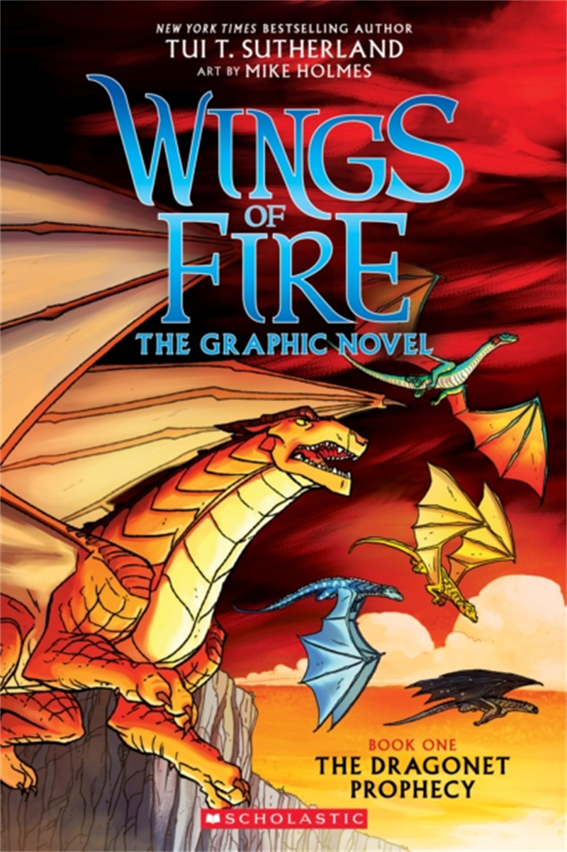 火翼飞龙漫画15套装wingsoffiregraphicnovel英文原版tuitsutherland