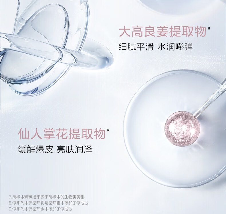 珀莱雅（PROYA）循环焕润保湿水乳套装补水护肤品化妆品礼物送女友 水160ml+乳120ml+霜50g