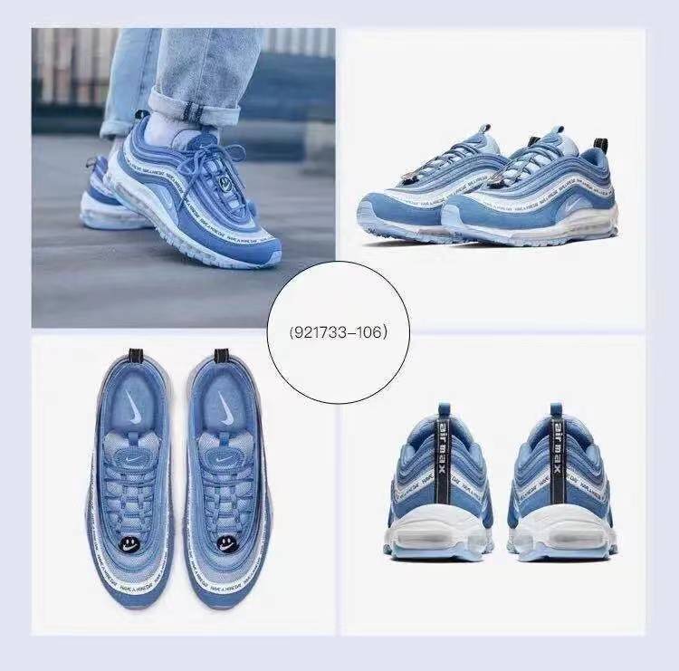 airmax97上海限定万花筒圣水笑脸气垫跑步鞋男女运动鞋airmax97上海