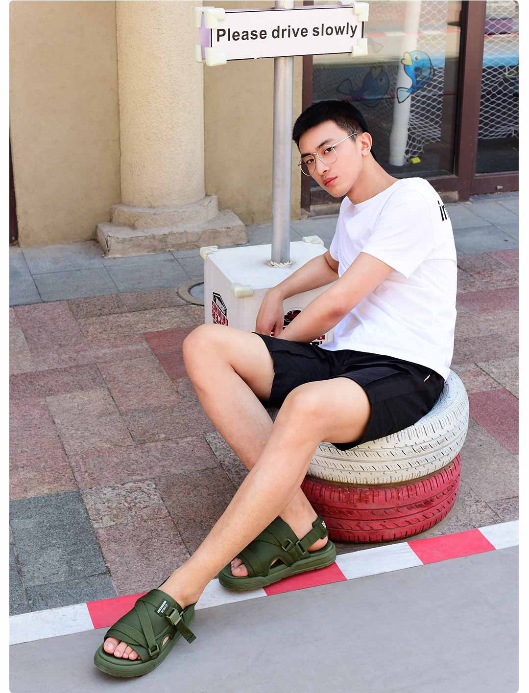 FREE TIE休闲运动鞋_FREE TIE FREETIE 两穿休闲凉鞋 107080