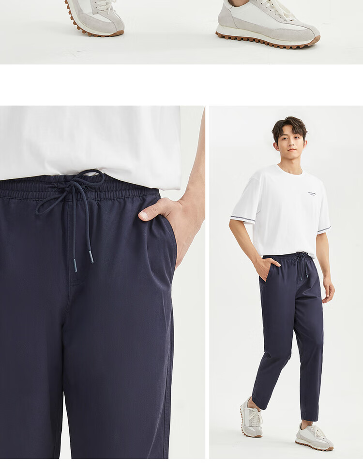 Женские летние брюки Giordano, из 100% хлопка, с эластичным поясом, укороченные, легкие, повседневные, модель 05424354