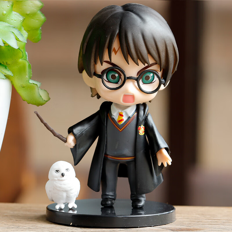 q版harrypotter哈利波特赫敏罗恩模型公仔礼物摆件蛋糕装饰罗恩站立款