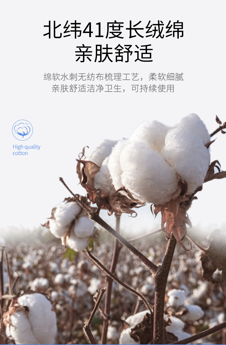 黎漾特厚款一次性洗脸巾棉柔洗面巾擦脸巾洁面巾珍珠纹湿敷卸妆化妆棉 加宽加厚 囤货装【10包】