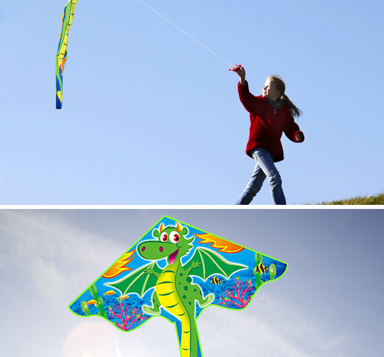 可爱布丁 风筝大型套装儿童卡通亲子户外玩具潍坊纸鸢大号线轮套装 1米涂鸦风筝+30米线柄（含颜料）