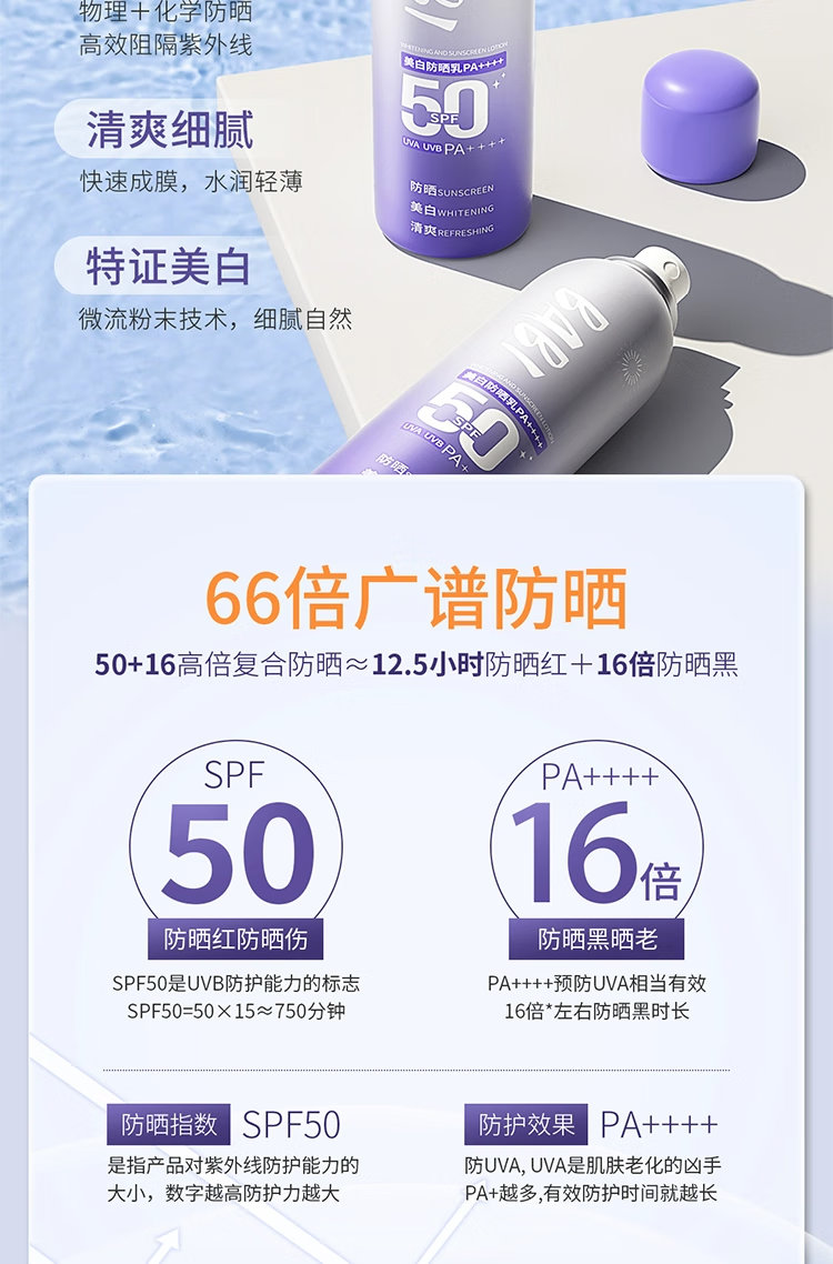 BABI防晒喷雾美白脸部全身体学生专用防晒霜男女士隔离 100ml